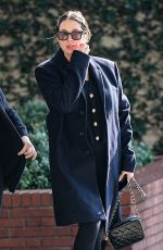 Pregnant ASHLEY BENSON Out for Lunch at South Beverly Grill in Beverly Hills 01/14/2024