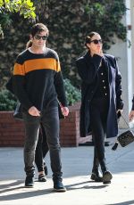 Pregnant ASHLEY BENSON Out for Lunch at South Beverly Grill in Beverly Hills 01/14/2024