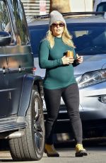 Pregnant HILARY DUFF at a Park in Sherman Oaks 01/12/2024