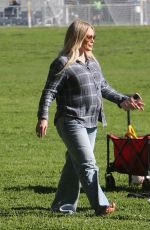 Pregnant HILARY DUFF Celebrates Her Daughter