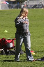 Pregnant HILARY DUFF Celebrates Her Daughter