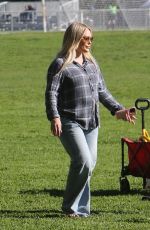 Pregnant HILARY DUFF Celebrates Her Daughter