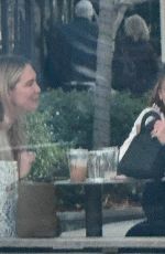 Pregnant HILARY DUFF Out for Coffee with a Friend in Studio City 01/16/2024