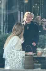 Pregnant HILARY DUFF Out for Coffee with a Friend in Studio City 01/16/2024