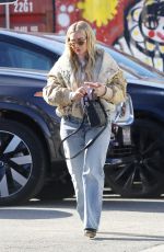 Pregnant HILARY DUFF out with Girlfriends in Los Angeles 01/25/2024
