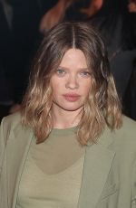 Pregnant MELANIE THIERRY Arrives at AMI – Alexandre Mattiussi Menswear Fall/Winter 2024-2025 Show at Paris Fashion Week 01/18/2024
