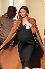Pregnant MIRANDA KERR Out for Dinner in Los Angeles 01/05/2024