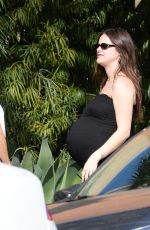 Pregnant NATALIE JOY and Nick Viall Out for Lunch at Marco Polo in Los Angeles 01/27/2024
