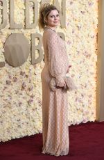 Pregnant ROSE MCIVER at 81st Annual Golden Globe Awards in Los Angeles 01/07/2024