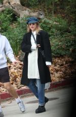 Pregnant SUKI WATERHOUSE Out with a Friend in Los Feliz 01/24/2024