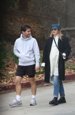 Pregnant SUKI WATERHOUSE Out with a Friend in Los Feliz 01/24/2024