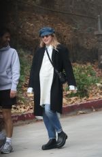 Pregnant SUKI WATERHOUSE Out with a Friend in Los Feliz 01/24/2024