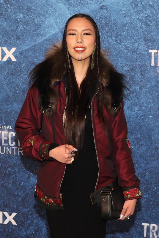 QUANNAH CHASINGHORSE at HBO Original True Detective Night Country Premiere in Los Angeles 01/09/2024