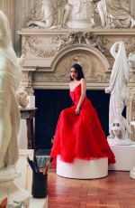 RACHEL ZEGLER for 2024 Dior Beauty Rouge Dior Campaign, January 2024