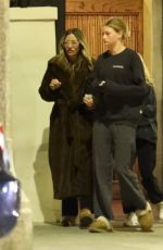 REBECCA GAYHEART Out for Dinner with Her Daughters at Matsuhisa in Beverly Hills 01/11/2024