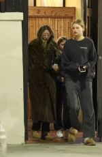 REBECCA GAYHEART Out for Dinner with Her Daughters at Matsuhisa in Beverly Hills 01/11/2024