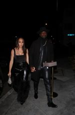REBECCA JEFFERSON Arrives at Tim Weatherspoon