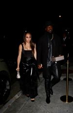 REBECCA JEFFERSON Arrives at Tim Weatherspoon