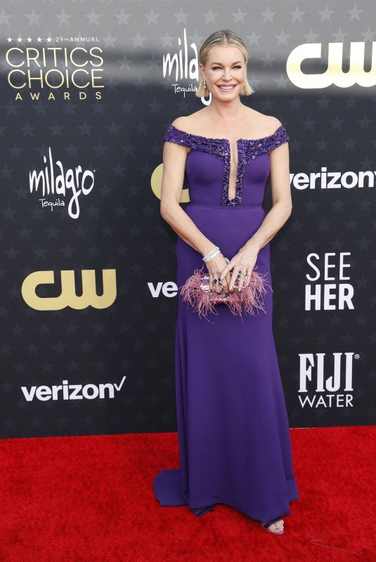 REBECCA ROMIJN at 2024 Critics Choice Awards in Santa Monica 01/14/2024