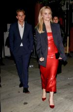 REESE WITHERSPOON Leaves Vanity Fair Pre-golden Globe Party at Bar Marmont in Los Angeles 01/06/2024