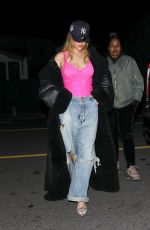 RIHANNA Out for Dinner at Giorgio Baldi in Santa Monica 01/14/2024
