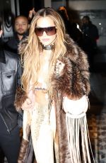 RITA ORA and George Tabor-King Leaves Their Hotel in Paris 01/20/2024
