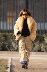 RITA ORA Arrives at a Restaurant in Paris 01/21/2024