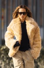 RITA ORA Arrives at a Restaurant in Paris 01/21/2024