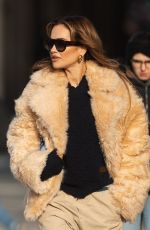 RITA ORA Arrives at a Restaurant in Paris 01/21/2024