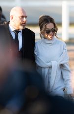 RITA ORA Arrives at Dior Homme Menswear Fall/Winter 2024-2025 Show at Paris Fashion Week 01/19/2024