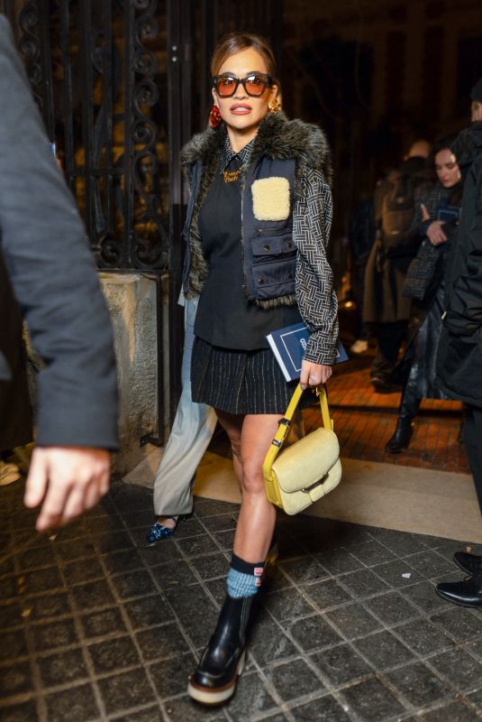 RITA ORA Leaves Kenzo Men