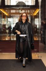 RITA ORA Out Shopping Around Rue Saint-Honore in Paris 01/21/2024