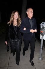 RITA WILSON and Tom Hanks Leaves Mr Chow in Beverly Hills 01/14/2024