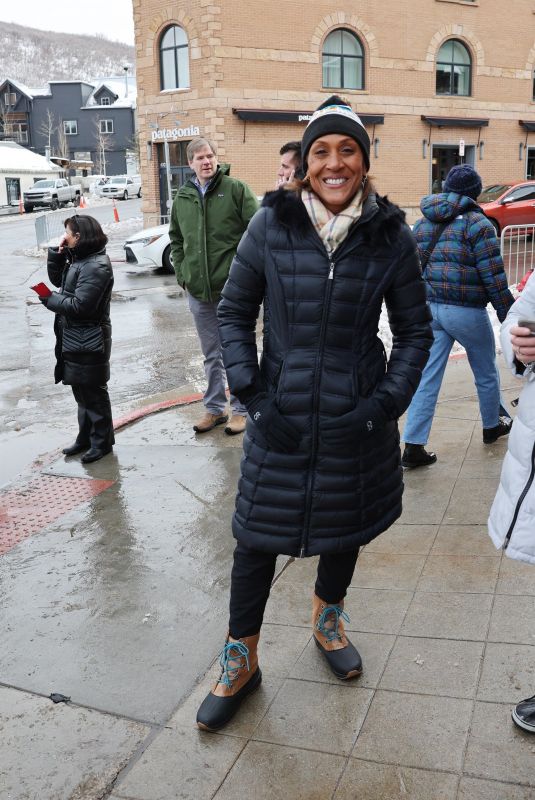 ROBIN ROBERTS Out at Sundance Film Festival 2024 in Park City 01/19/2024