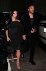 ROSA ACOSTA Arrives at Tim Weatherspoon