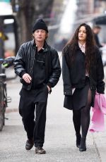 ROSALIA and Jeremy Allen White Out in New York 12/26/2023