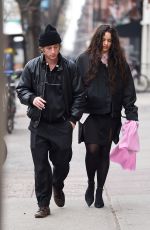 ROSALIA and Jeremy Allen White Out in New York 12/26/2023
