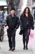ROSALIA and Jeremy Allen White Out in New York 12/26/2023