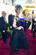 ROSAMUND PIKE Arrives at Golden Globe Awards in Los Angeles 01/07/2024