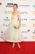 ROSAMUND PIKE at Bafta Tea Party in Beverly Hills 01/13/2024