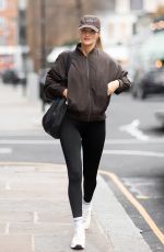ROSIE HUNTINGTON-WHITELEY Arrives at KX Private Members Club Gym in London 01/17/2024