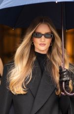 ROSIE HUNTINGTON-WHITELEY Leaves Ritz Hotel in Paris 01/24/2024