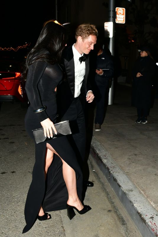 RUBY O. FEE Arrives at a Golden Globe After-party at Tommy