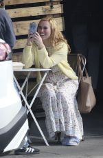 RUMER WILLIS on a Lunch Date in Los Feliz 01/25/2024
