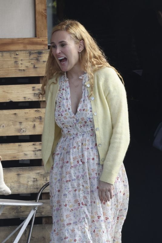 RUMER WILLIS on a Lunch Date in Los Feliz 01/25/2024