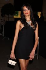 SABRINA BAHSOON Leaves Valentino Couture Show in Paris 01/24/2024