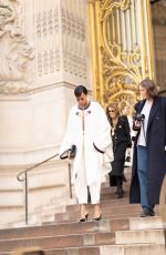 SABRINA ELBA Leaves Schiaparelli Show at Paris Fashion Week 01/22/2024