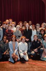 SADIE SINK Visiting Stranger Things on Stage in London 01/29/2024