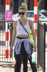 SAM KERR and KRISTIE MEWIS Arrives in Australia 12/27/2023