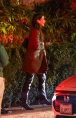 SANDRA BULLOCK Leaves San Vicente Bungalow in West Hollywood 01/11/2024